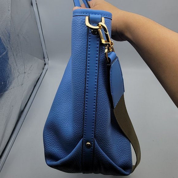 Michael Kors Beck Large Convertible Tote South Pacific Blue - Picture 3 of 10